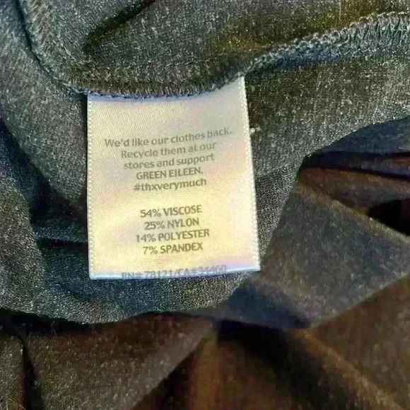 Eileen Fisher, dark gray pants size large - Picture 4 of 5